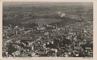 Oxford from the North-West