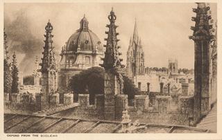 Oxford from the Bodleian