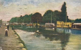 Houseboats at Oxford