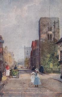 Saxon Tower, St Michael’s Church, Cornmarket St