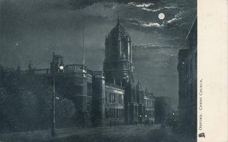 Christ Church by moonlight
