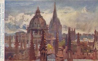 Oxford from Sheldonian Theatre