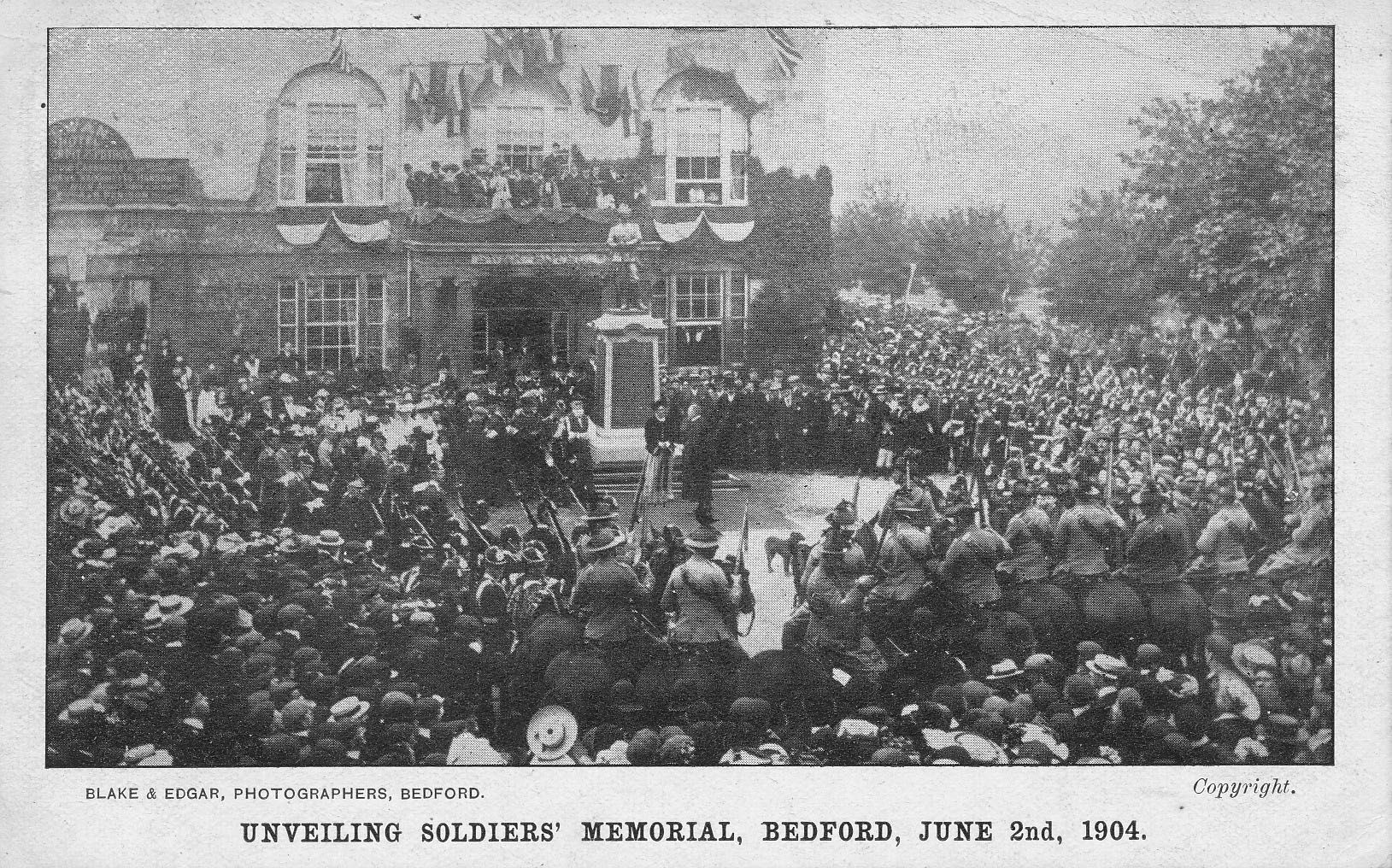 Boer War Memorial - Unveiling 1904