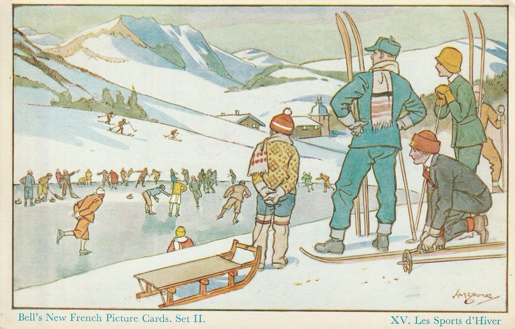 PC_Bell's French Lesson Cards II-XV