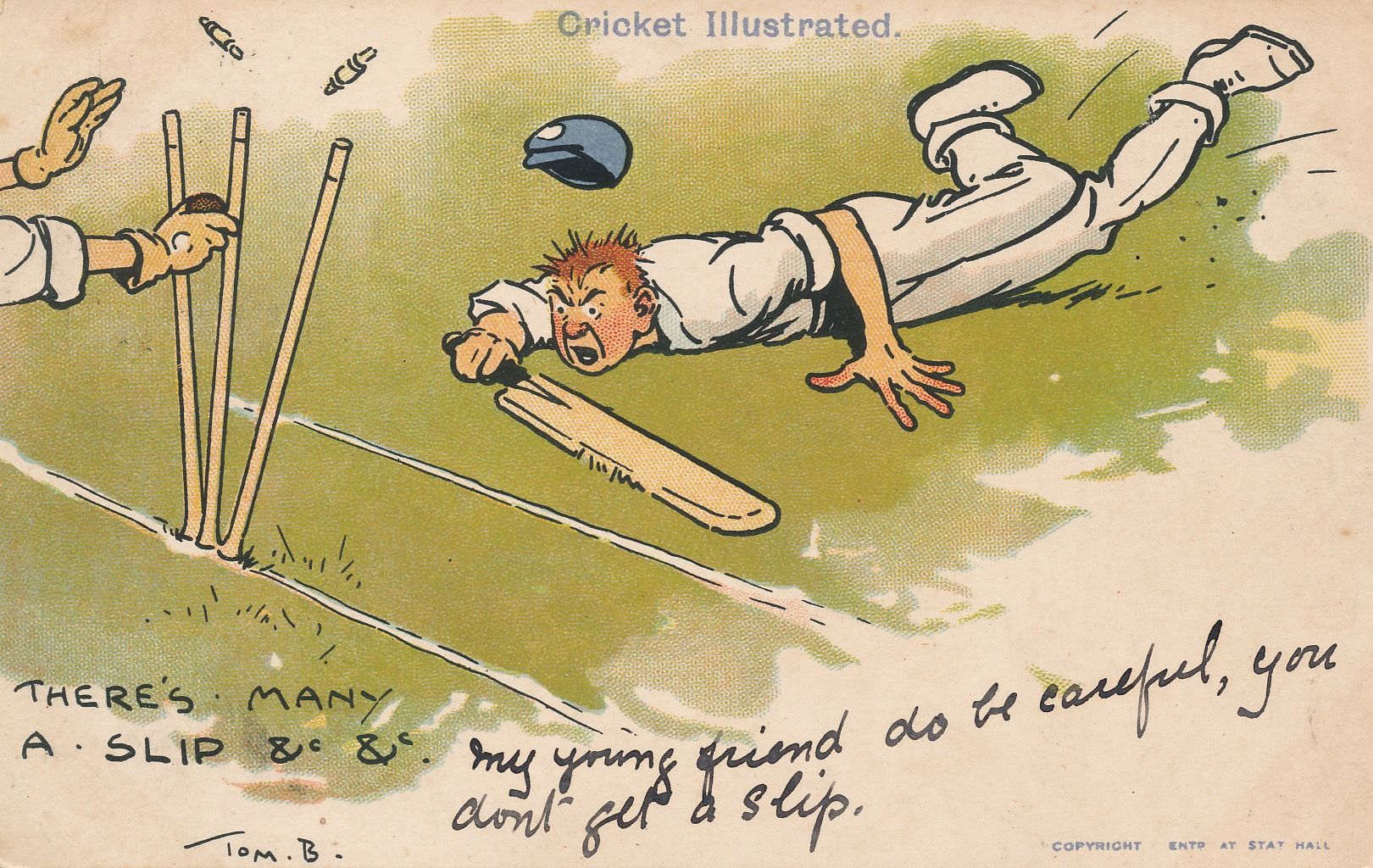 Cricket Illustrated - There’s many a slip...