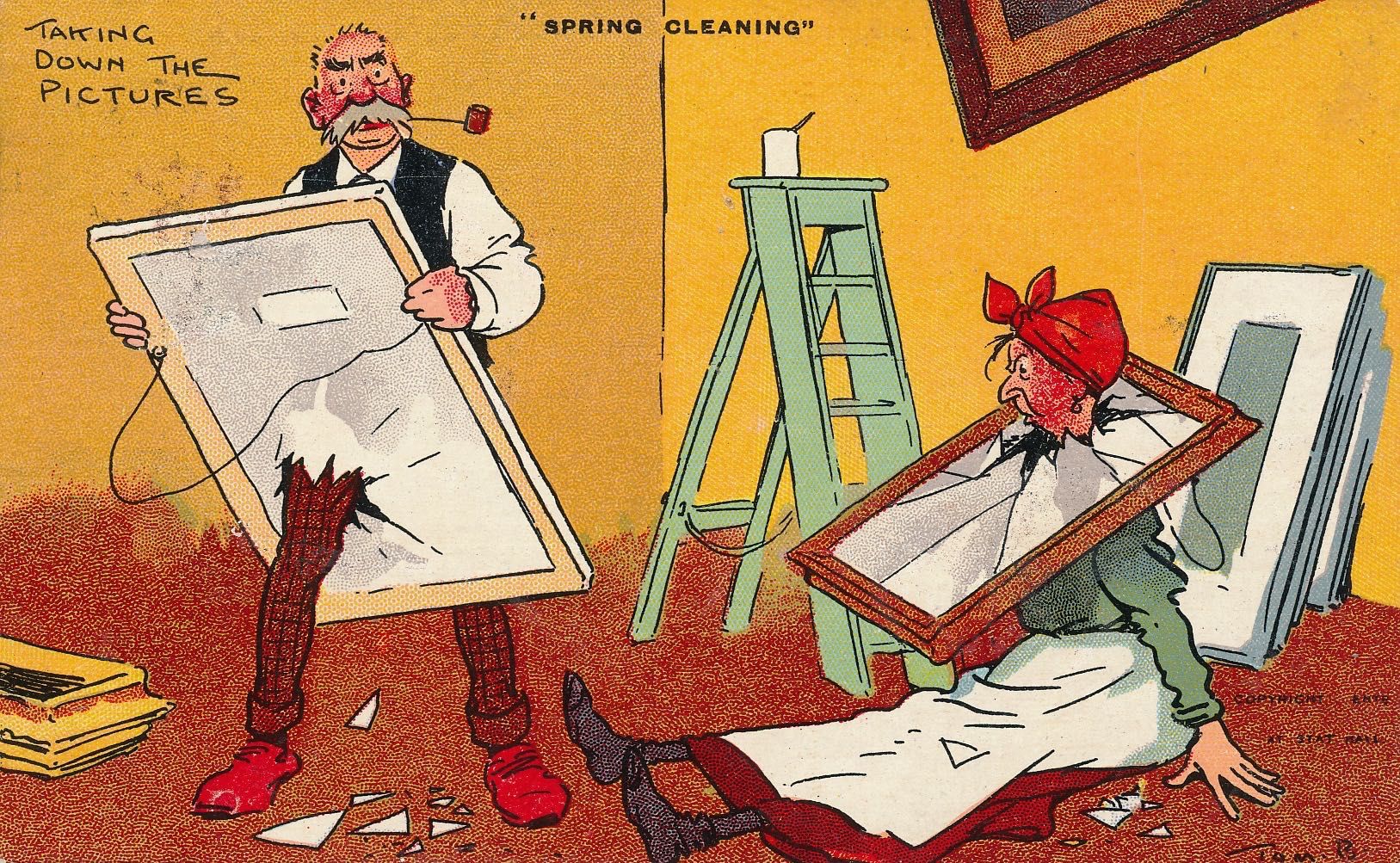 Spring Cleaning - Taking down the pictures