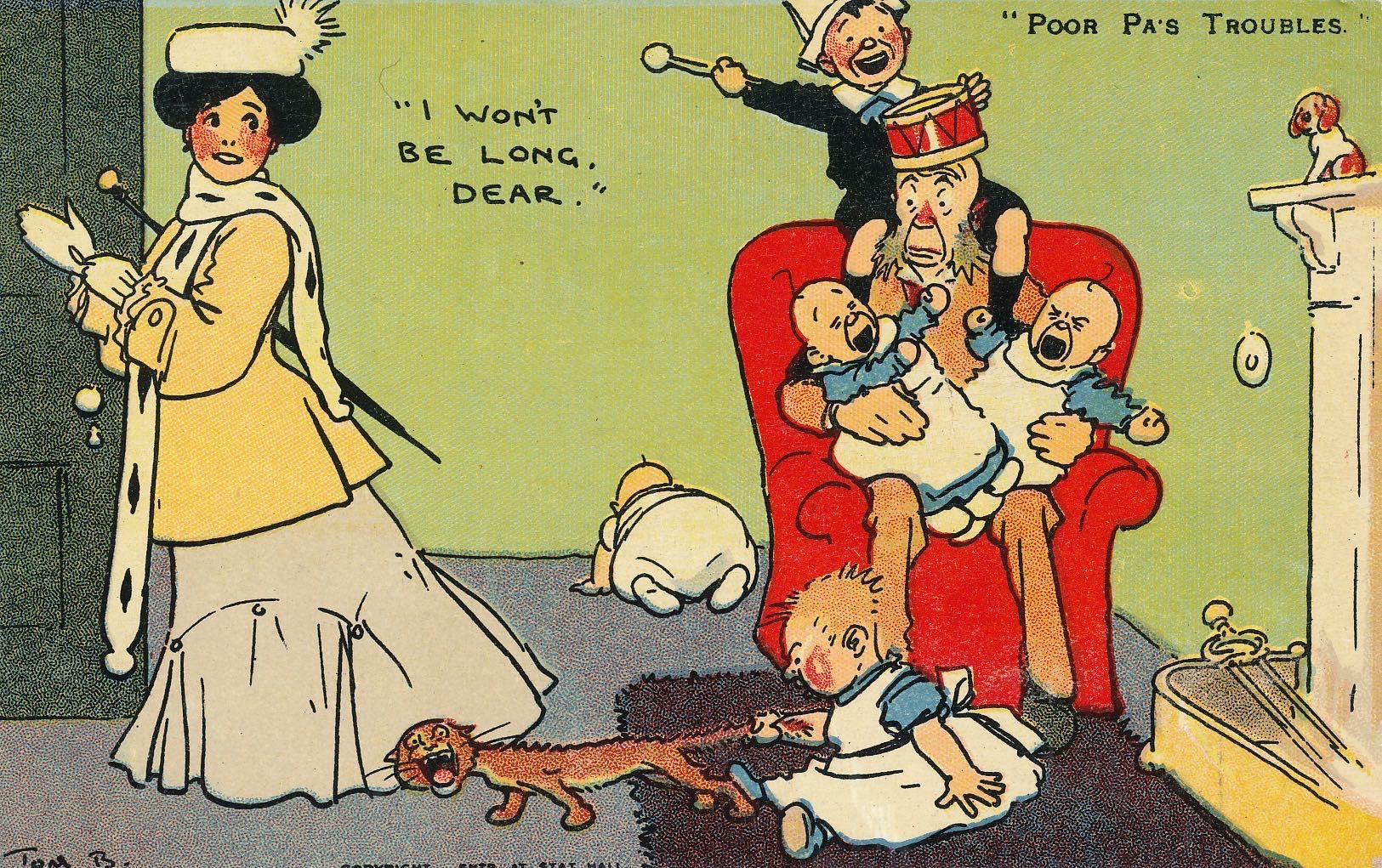 Poor Pa’s Troubles - I won’t be long, dear
