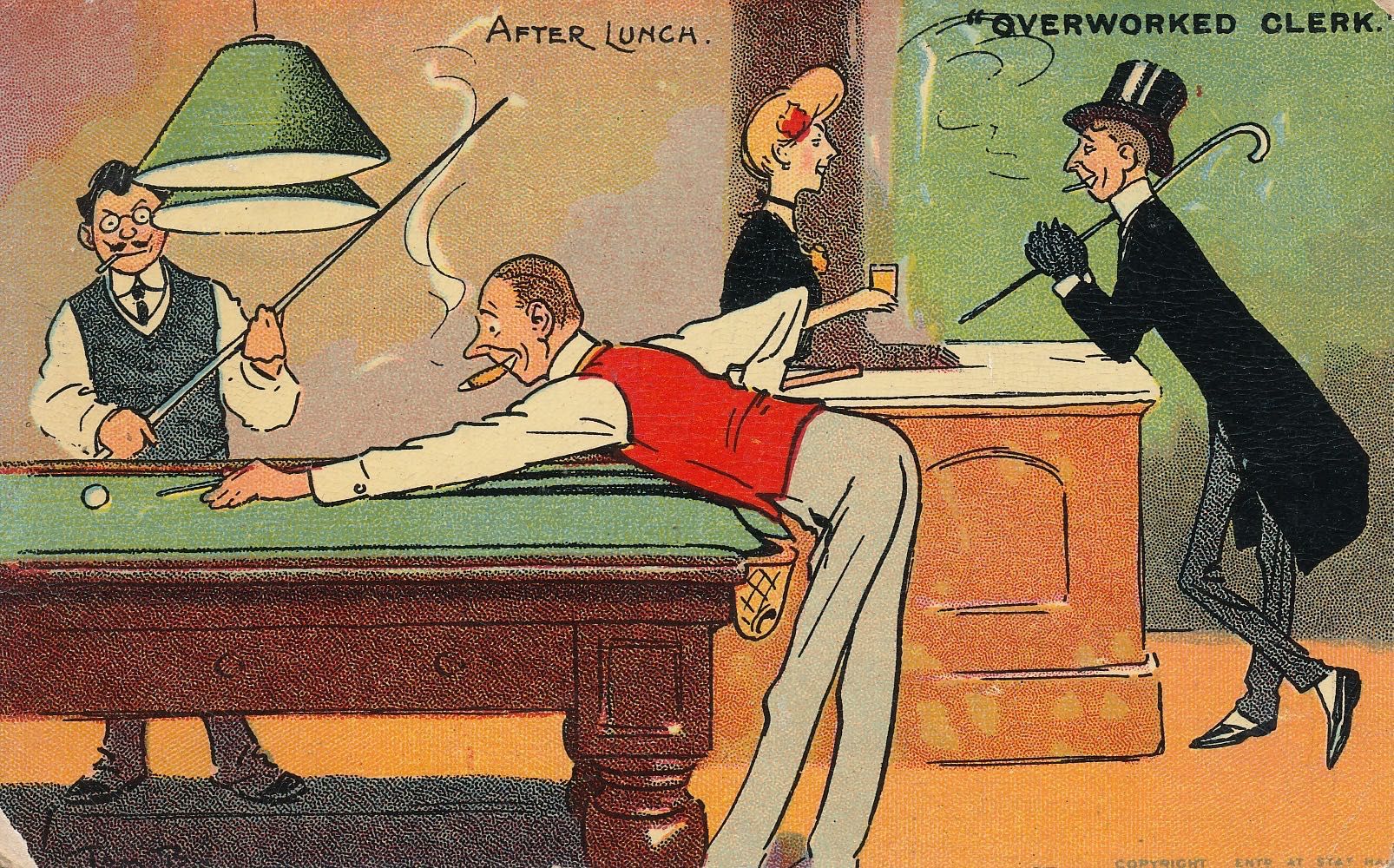 Overworked Clerk - After lunch