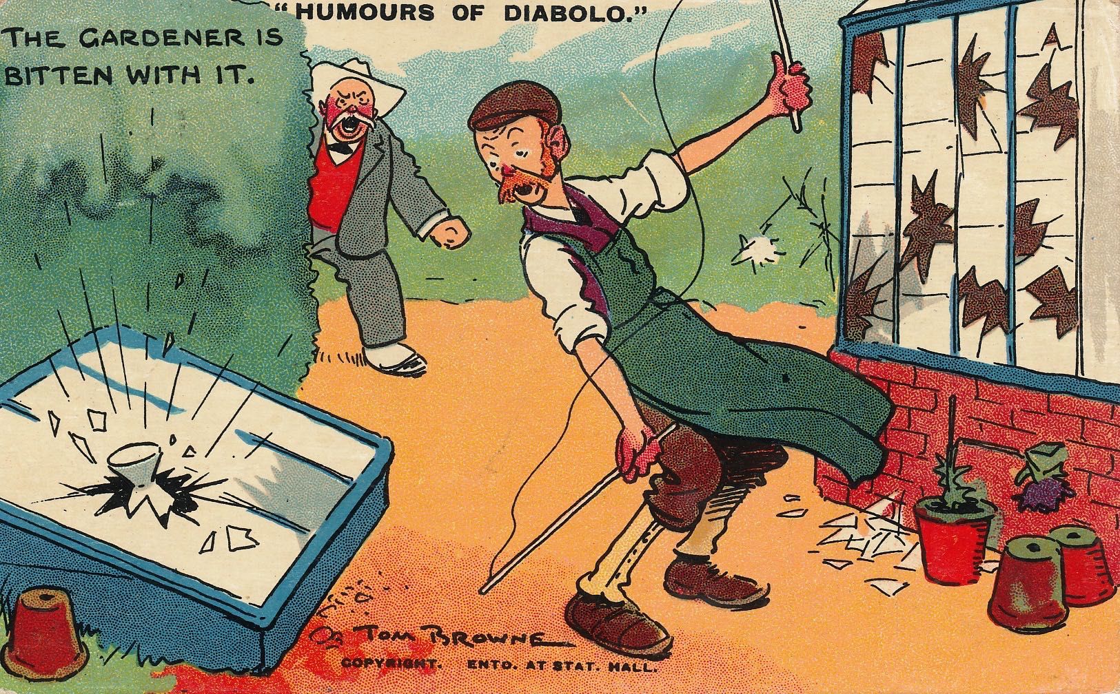 Humours of Diabolo - The Gardener is bitten with it