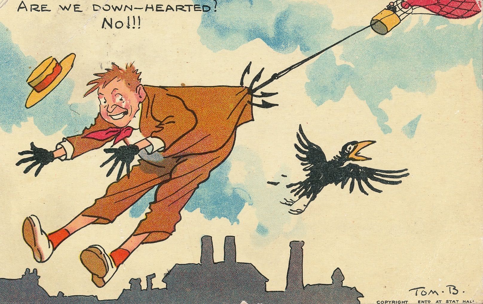 Are we down-hearted - No!!