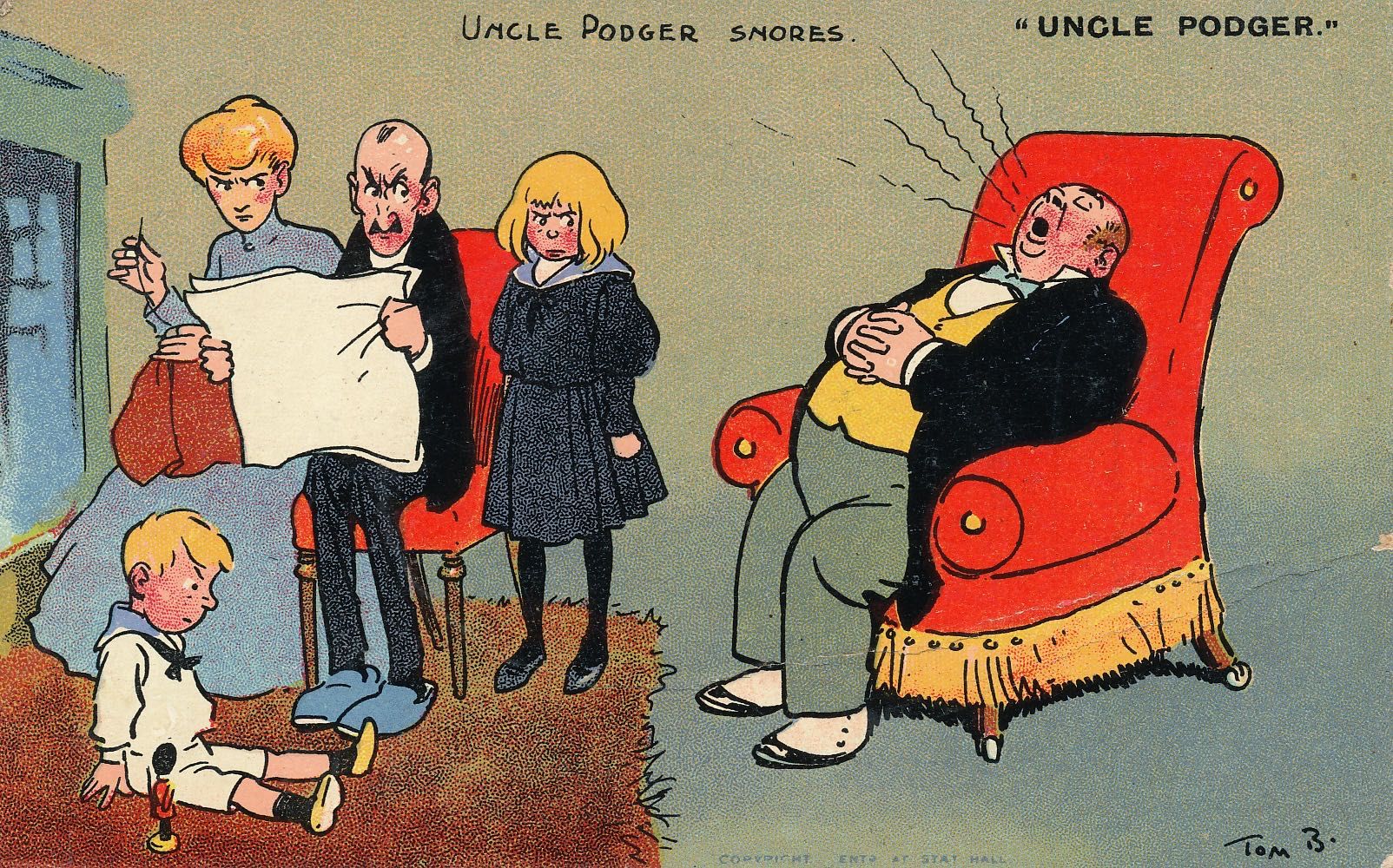 Uncle Podger - He snores