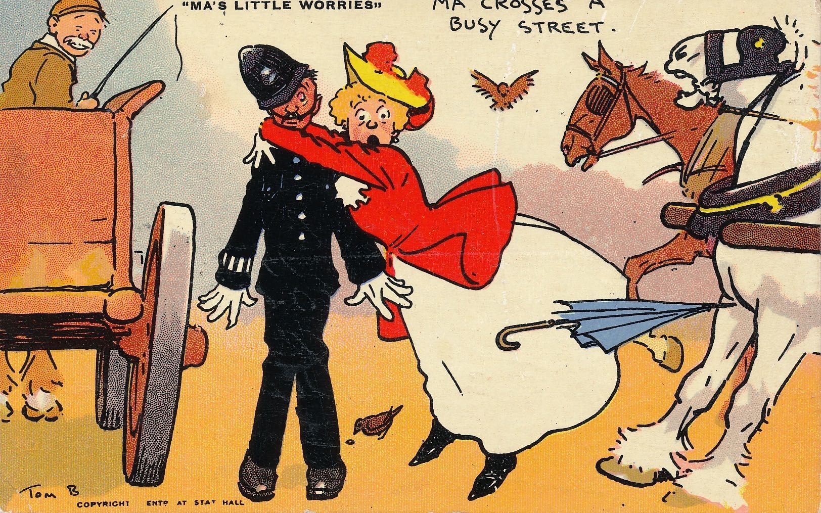 Ma’s Little Worries - Ma crosses a busy street