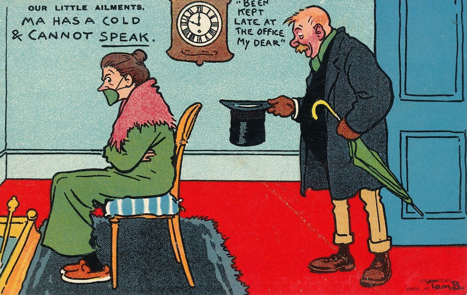 Our Little Ailments - Ma has a cold…..