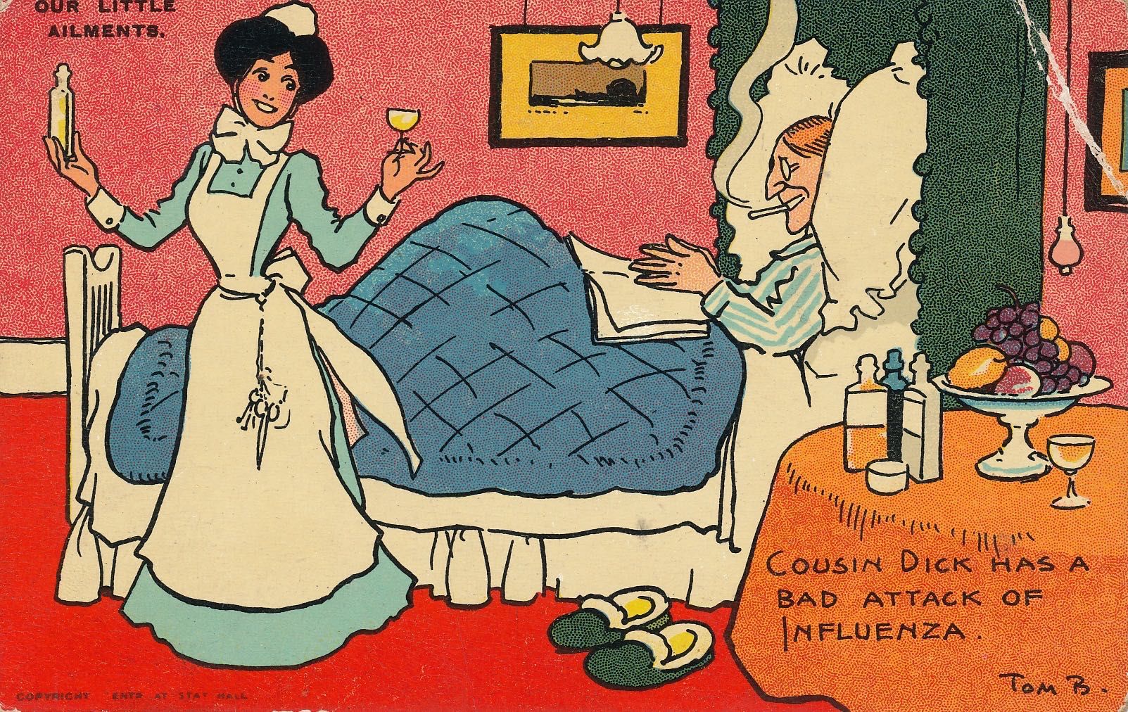 Our Little Ailments - Cousin Dick has influenza