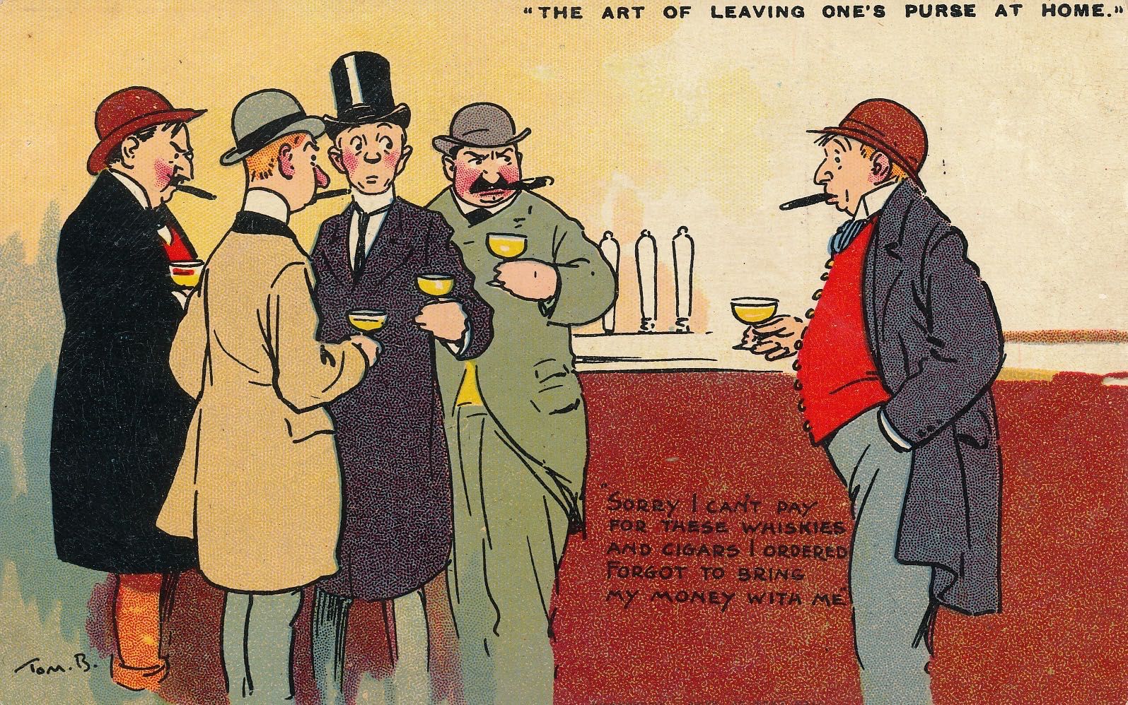 The art of leaving one’s purse at home - Whiskies and cigars