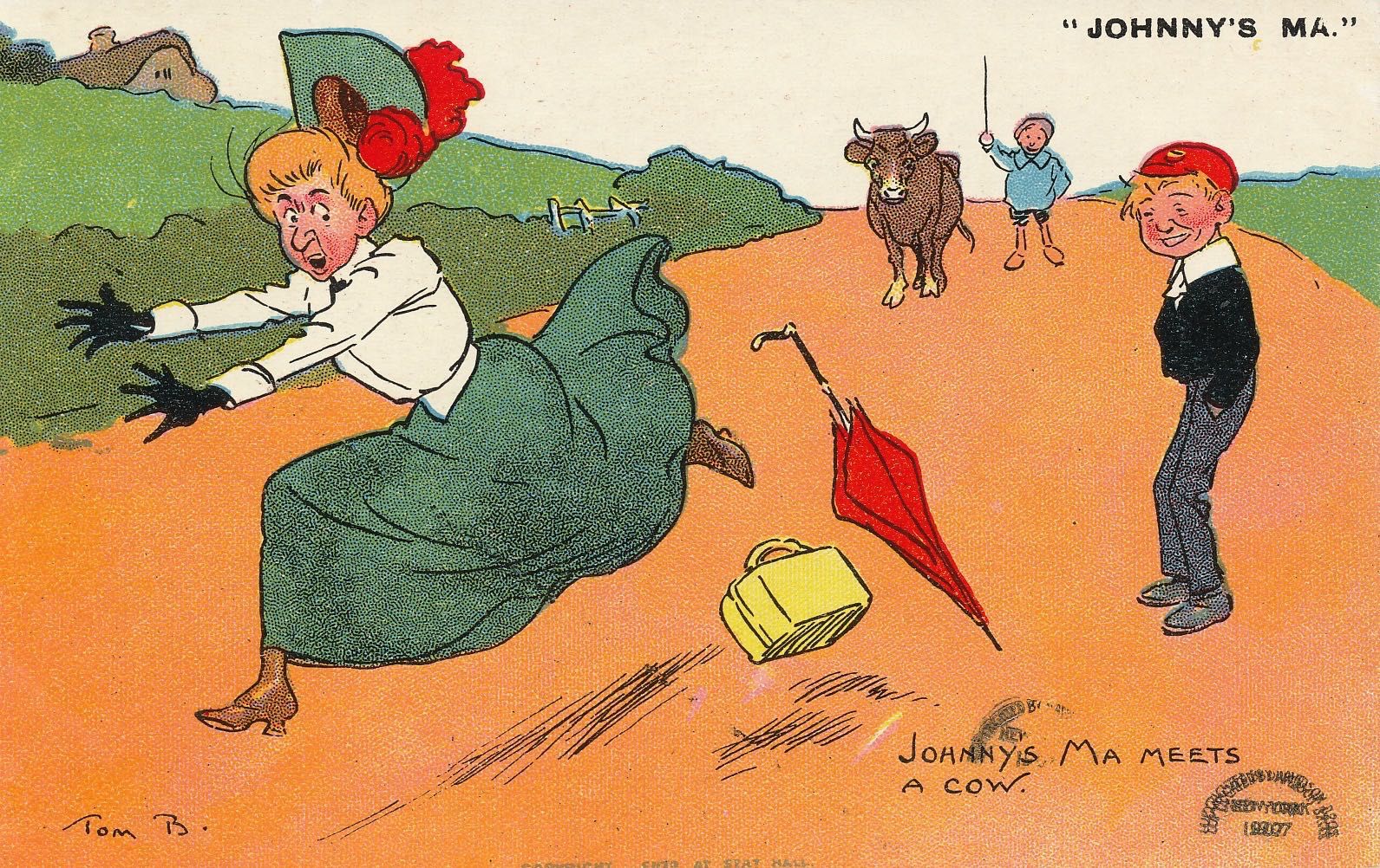 Johnny’s Ma - She meets a cow