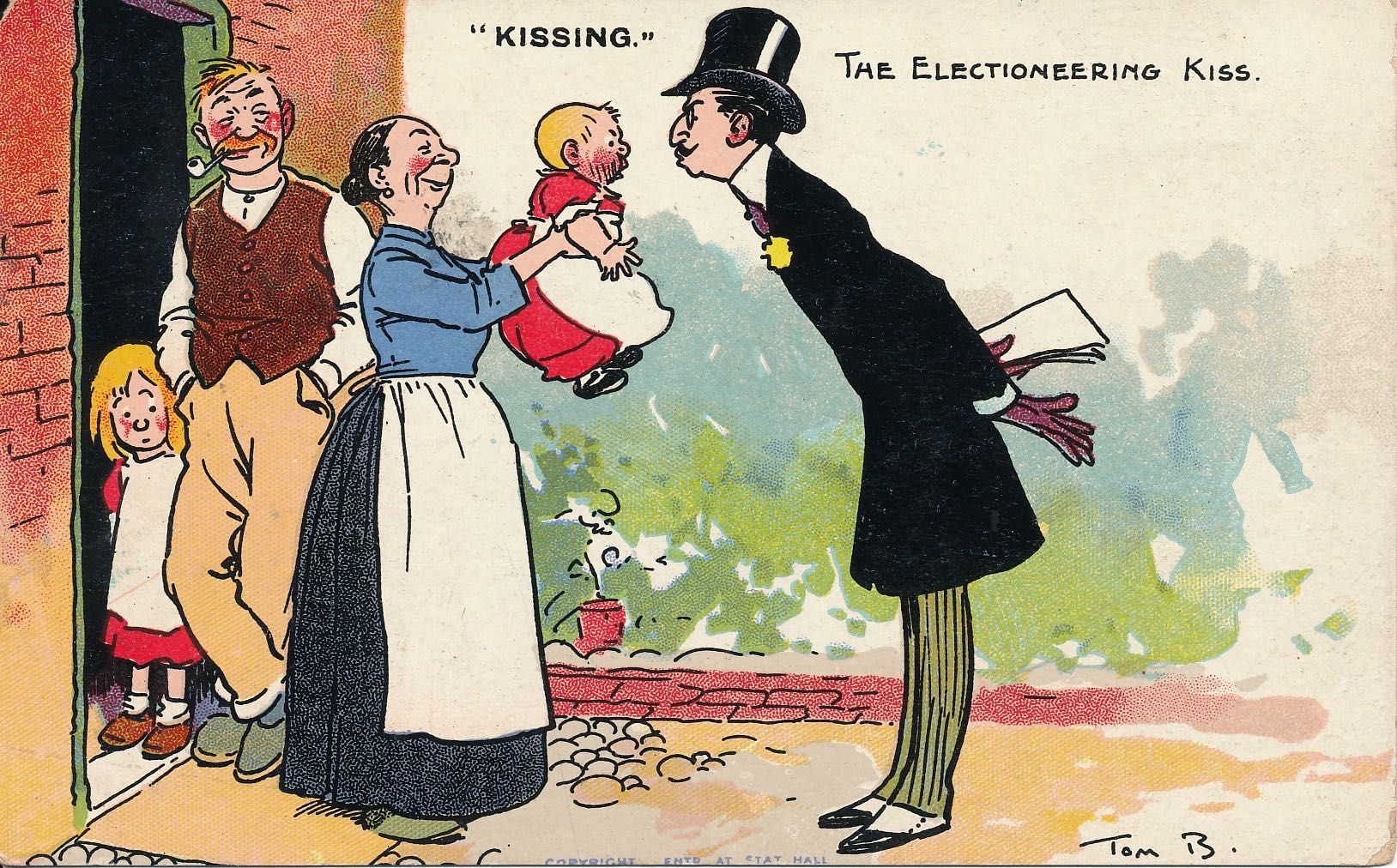 Kissing - The electioneering kiss