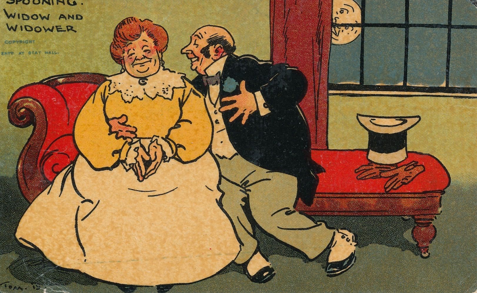 Spooning - Widow and Widower