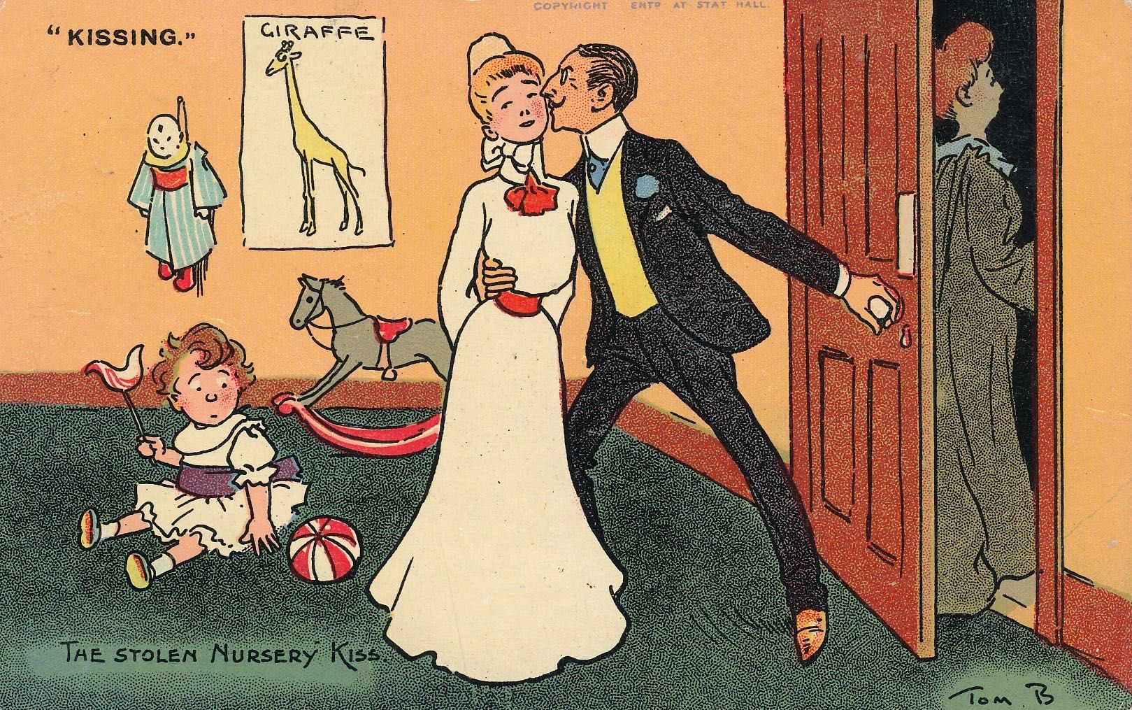 Kissing - The stolen nursery kiss
