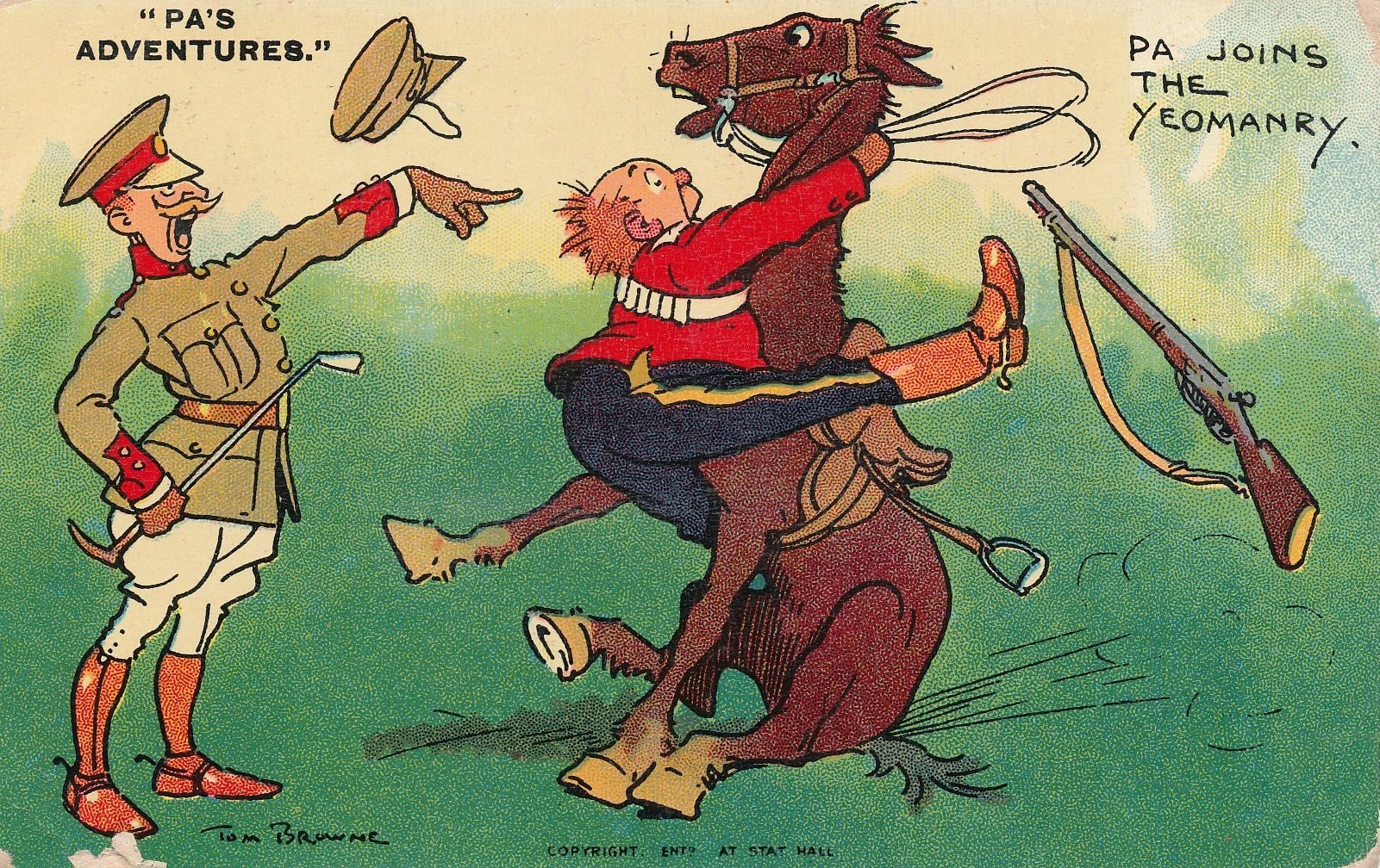 Pa’s Adventures - He joins the yeomanry