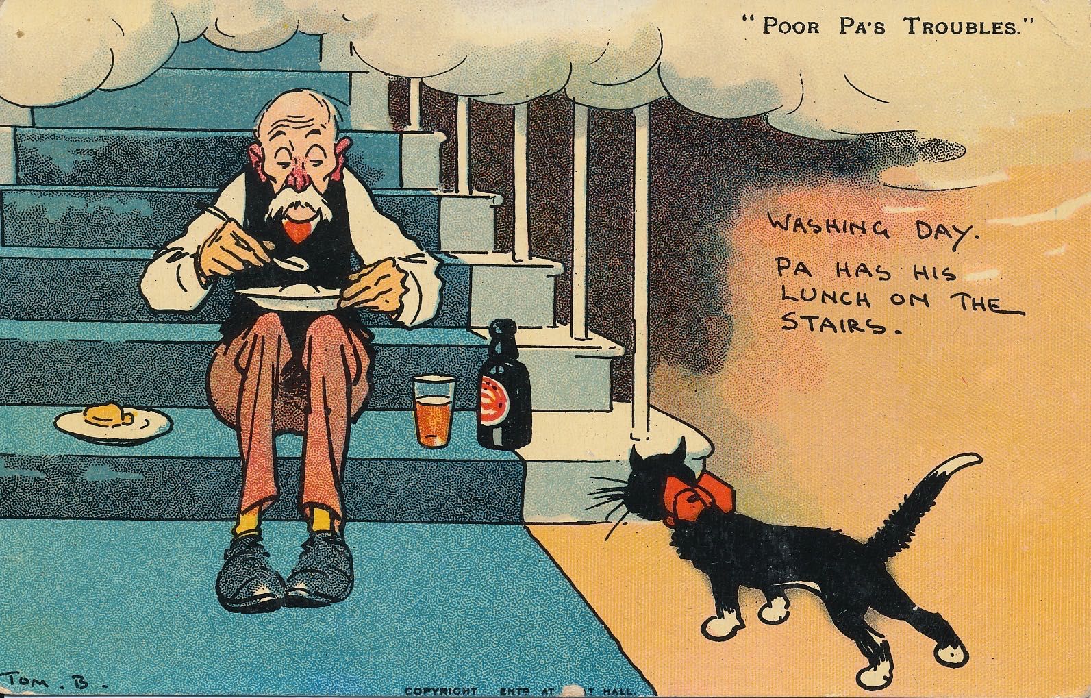 Poor Pa’s Troubles - Washing day