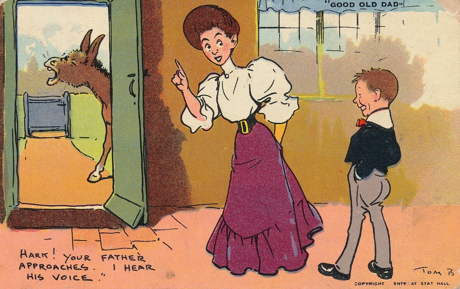 Gool Old Dad - Hark! Your father approaches…….