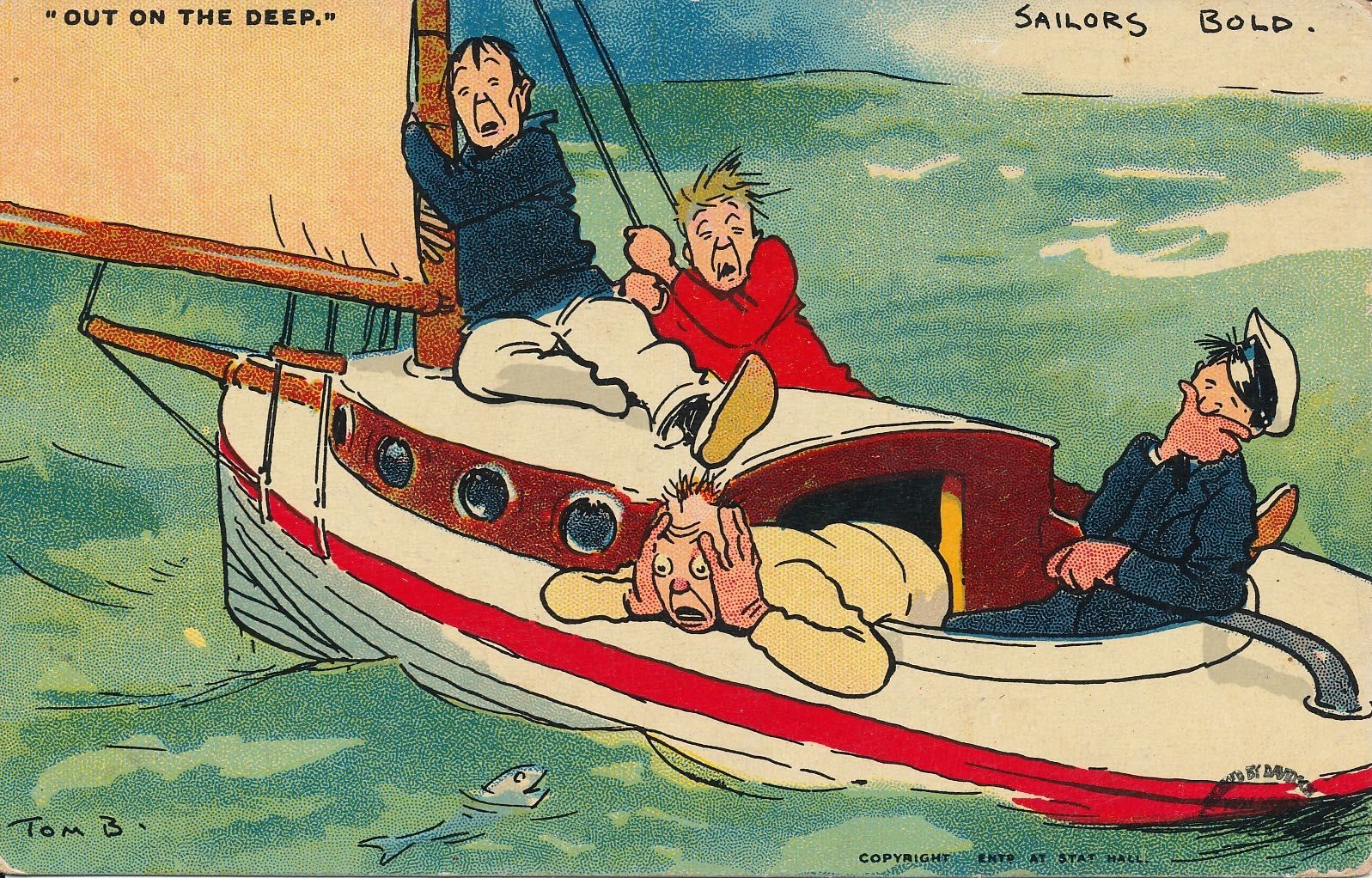 Out on the deep - Sailors bold