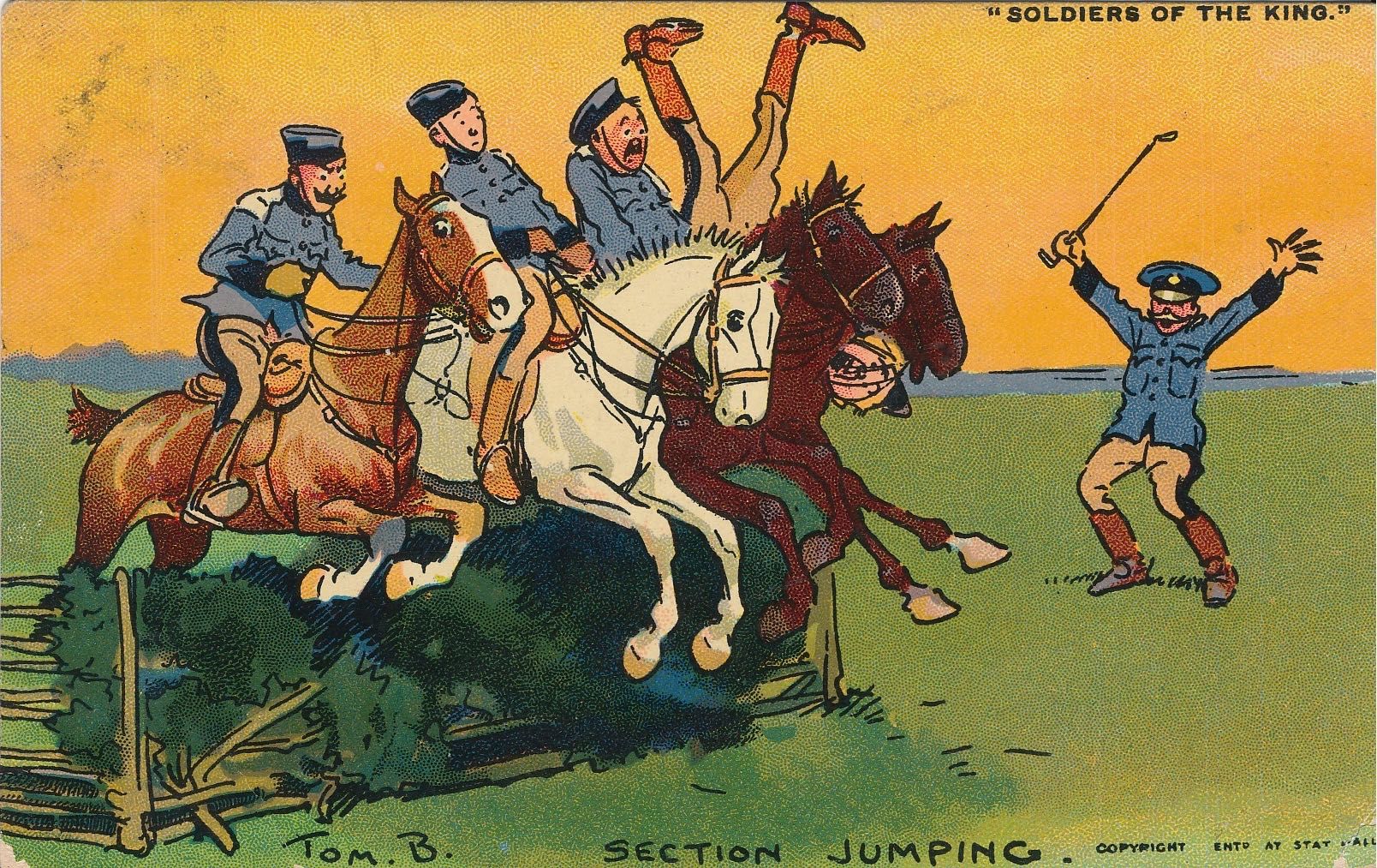 Soldiers of the King - Section jumping