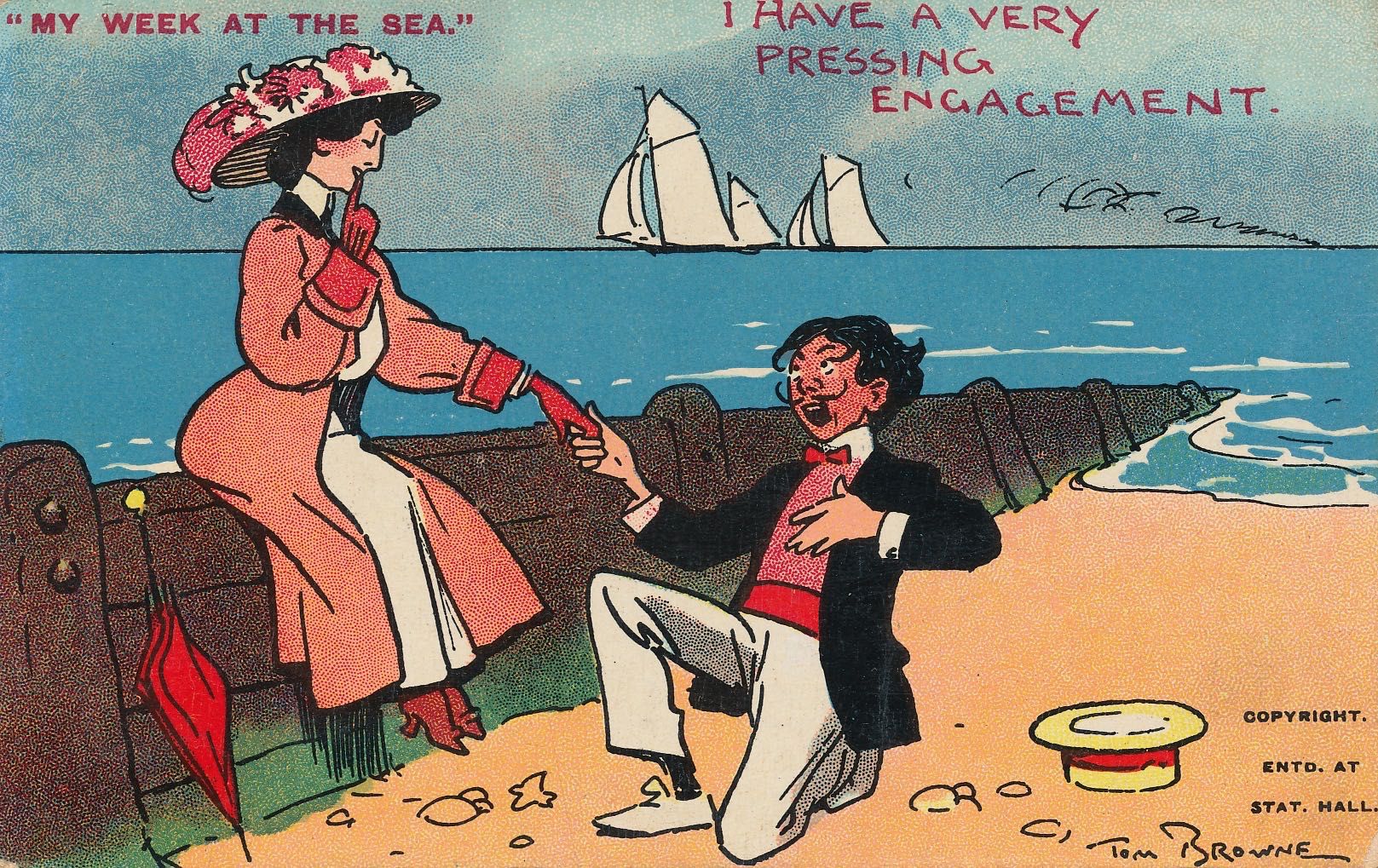 My week at the sea - Pressing engagement