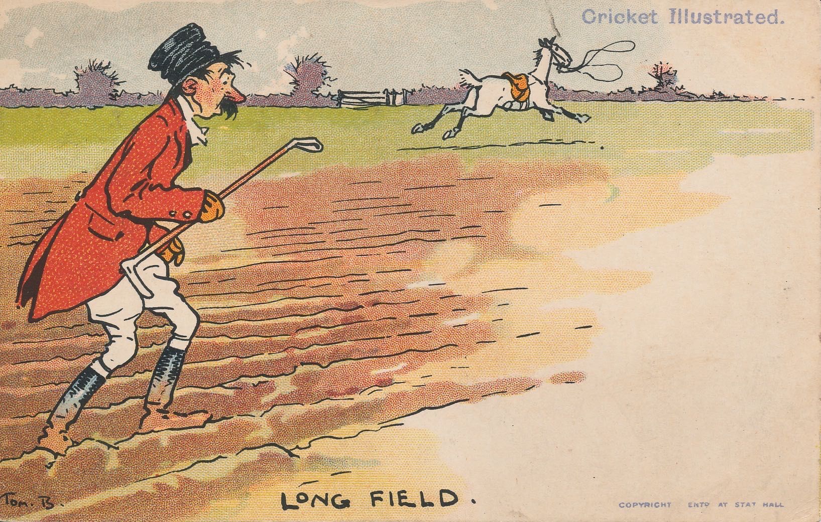Cricket Illustrated - Long field