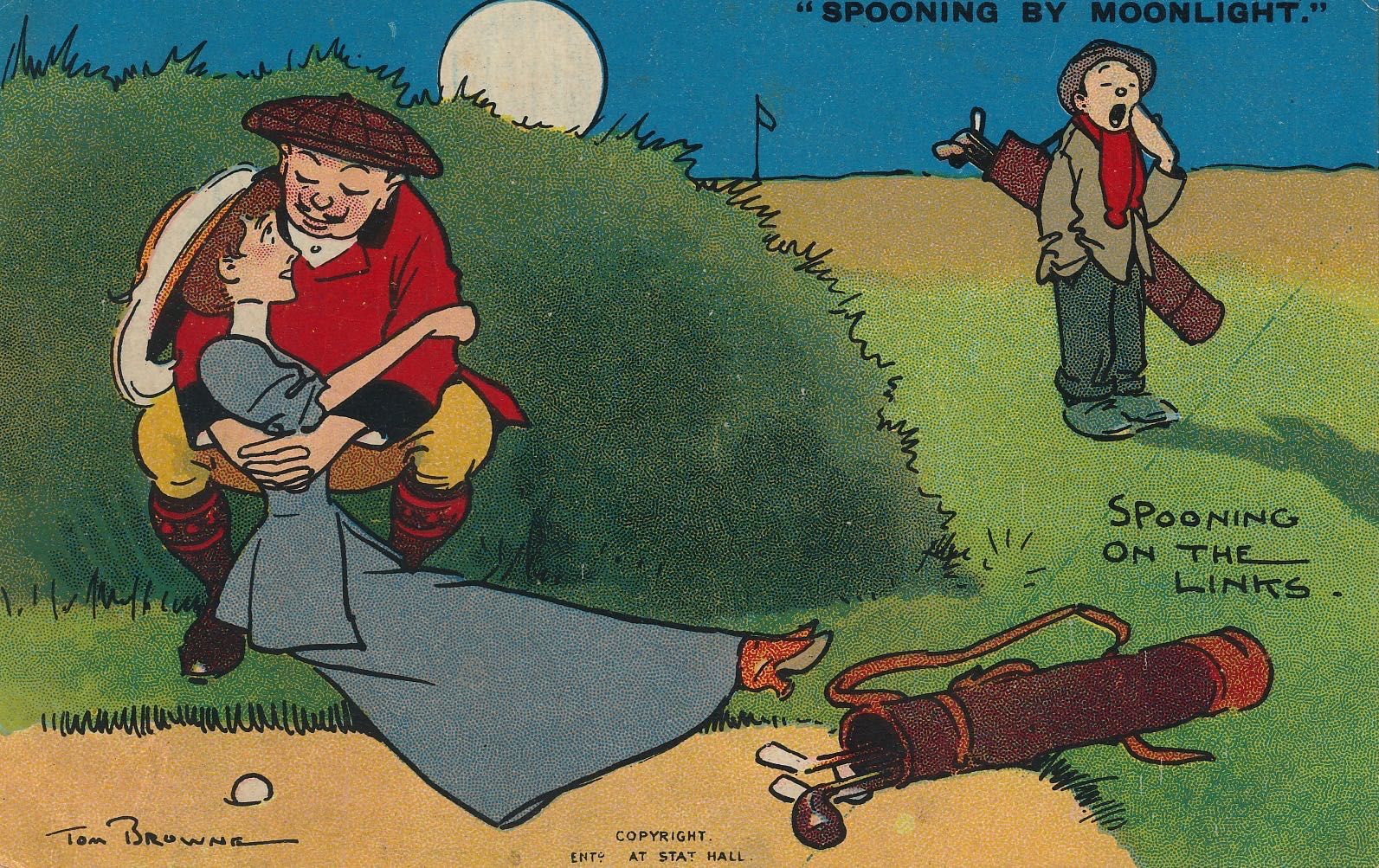 Spooning by Moonlight - Spooning on the Links