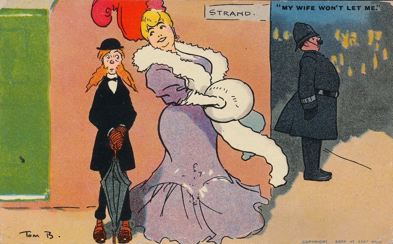 My wife won’t let me - Society girl