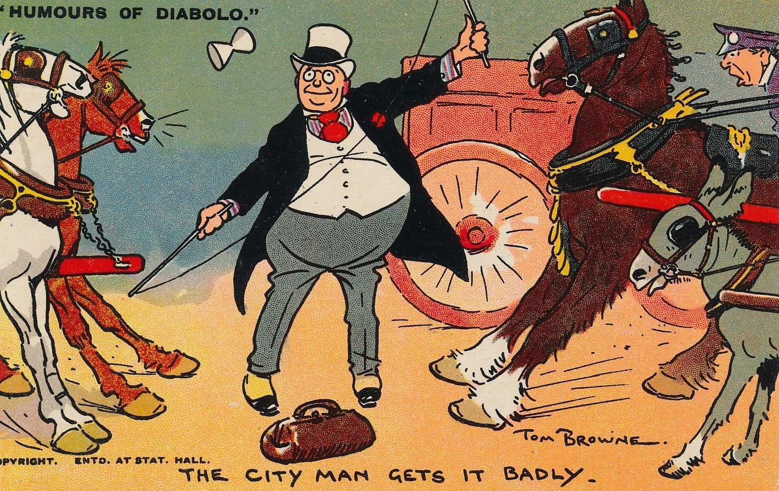 Humours of Diabolo - The City Man gets it badly