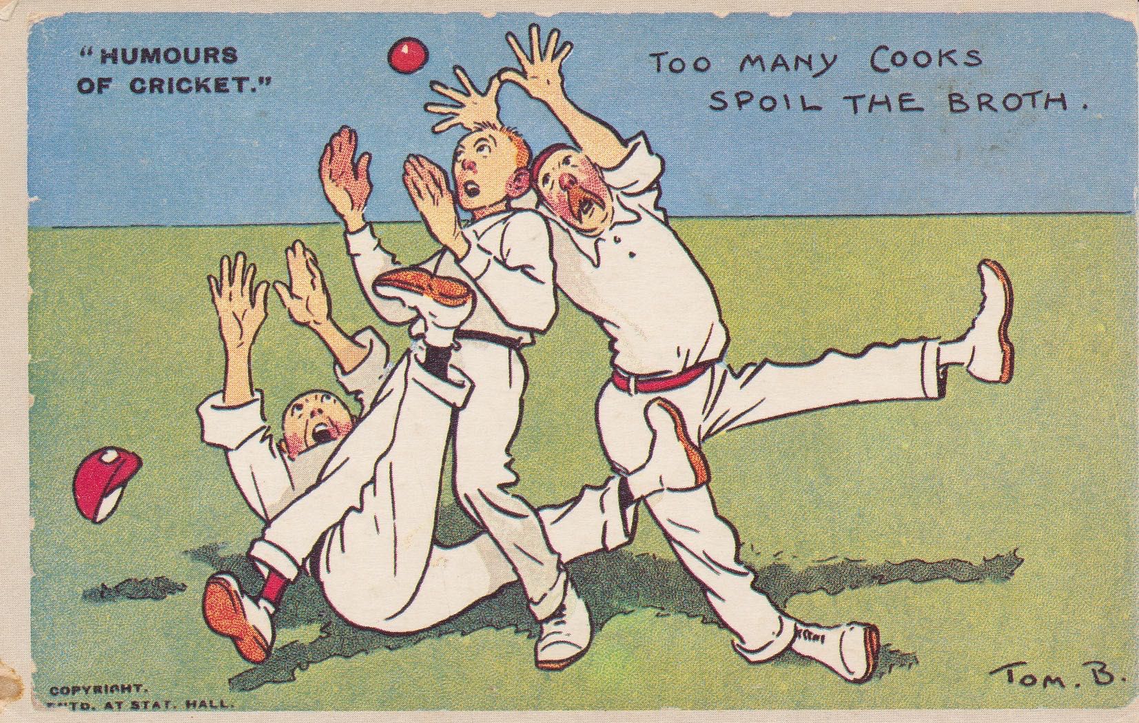 Humours of Cricket - Too many cooks….