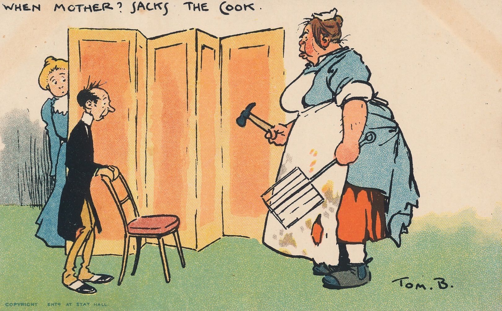 When Mother (?) sacks the Cook