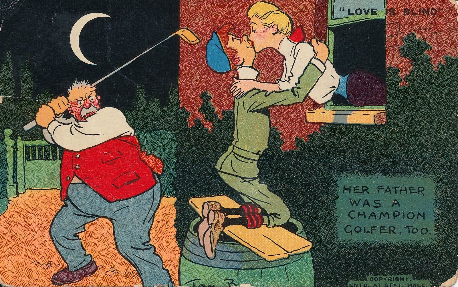 Love is Blind - Her father was a champion golfer too