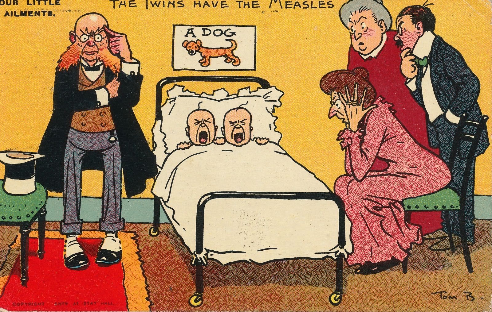 Our Little Ailments - The twins have the measles