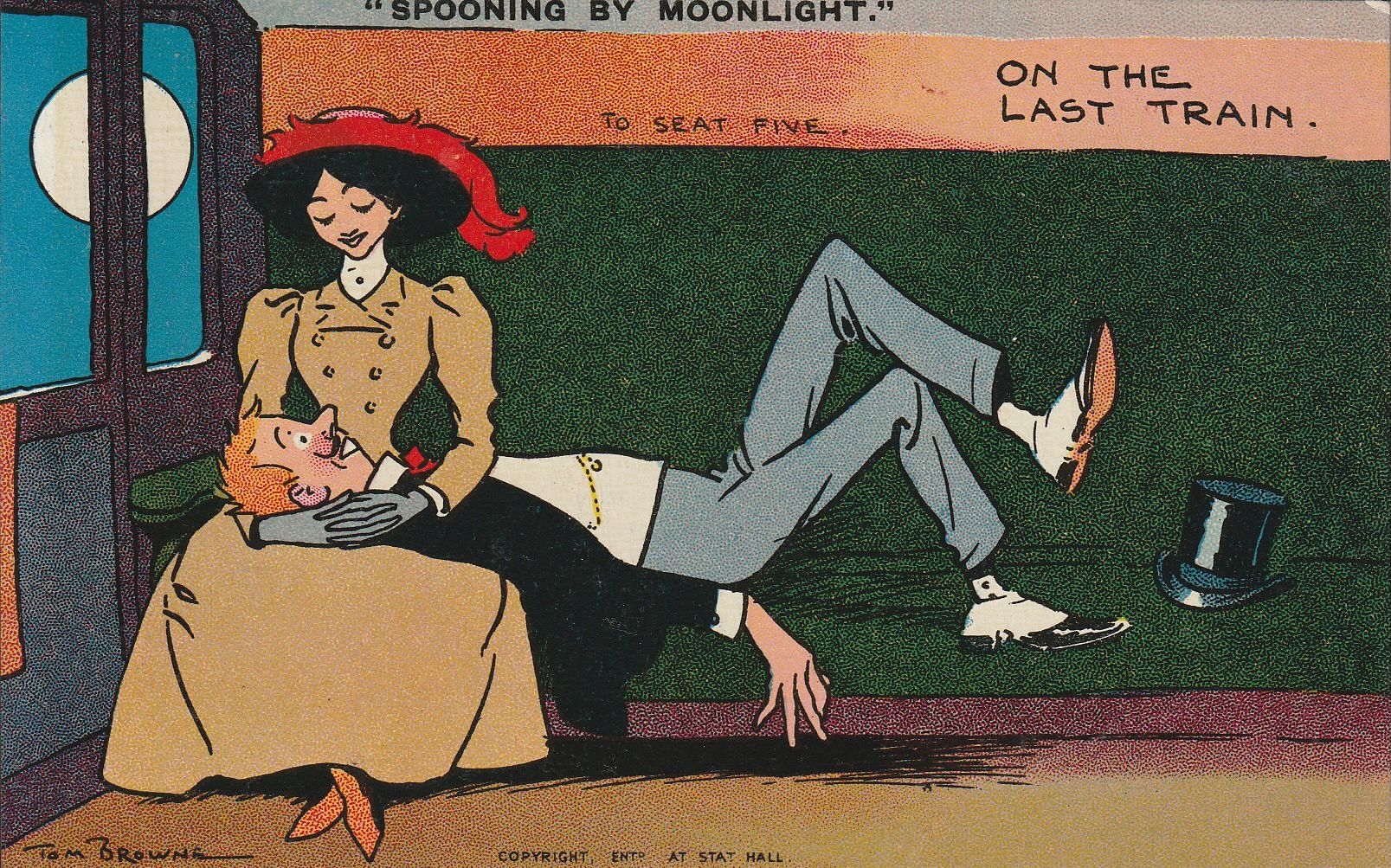 Spooning by Moonlight - On the last train