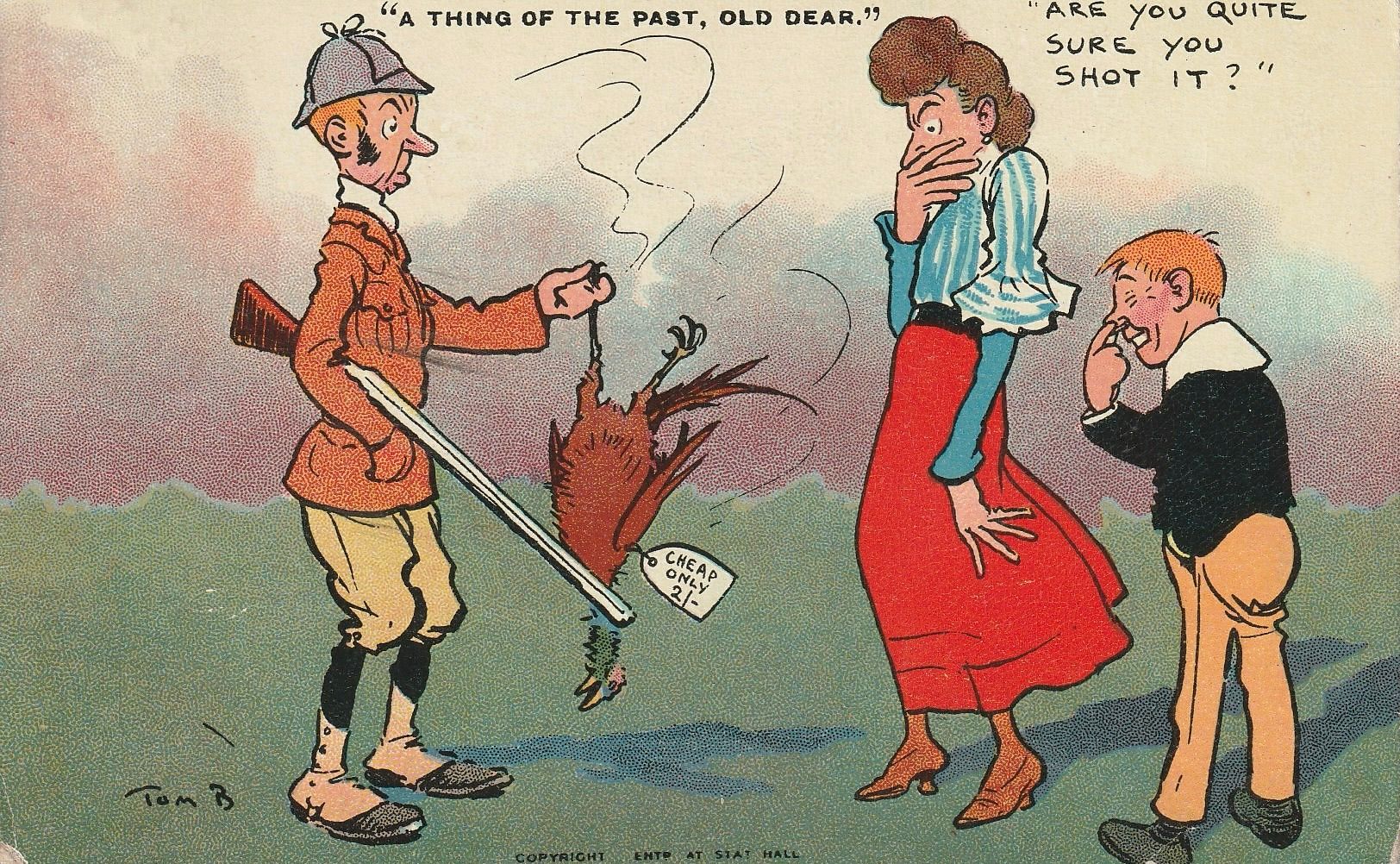 A Thing of the Past, Old Dear - Are you quite sure you shot it?