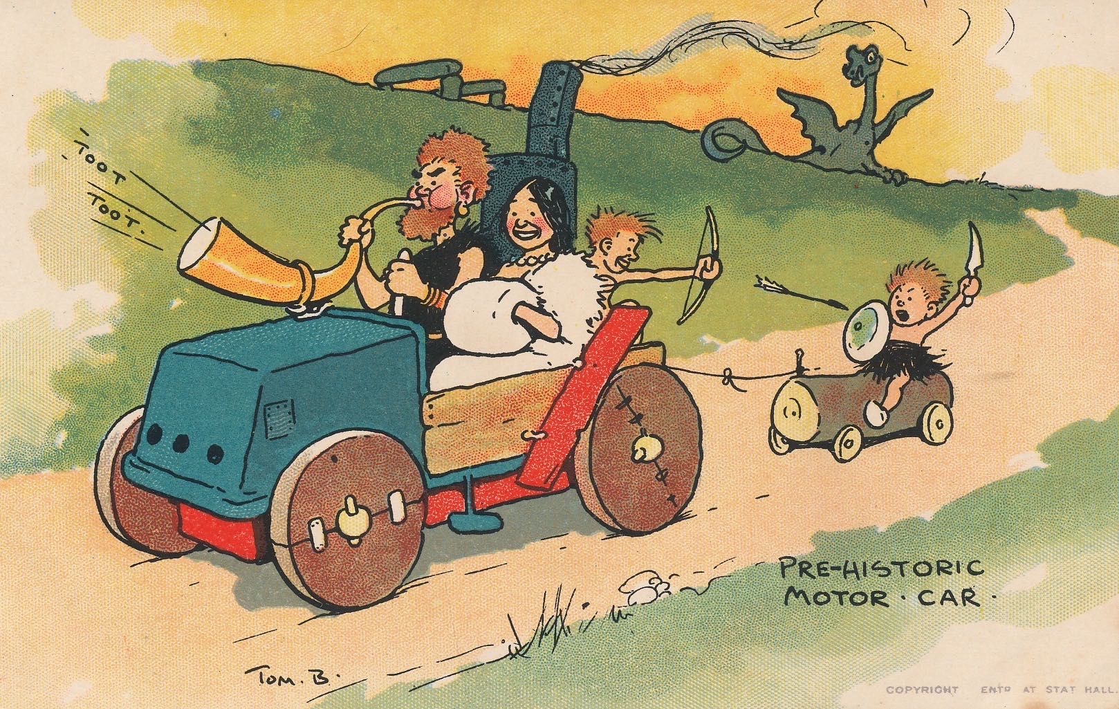 Pre-historic Motor Car