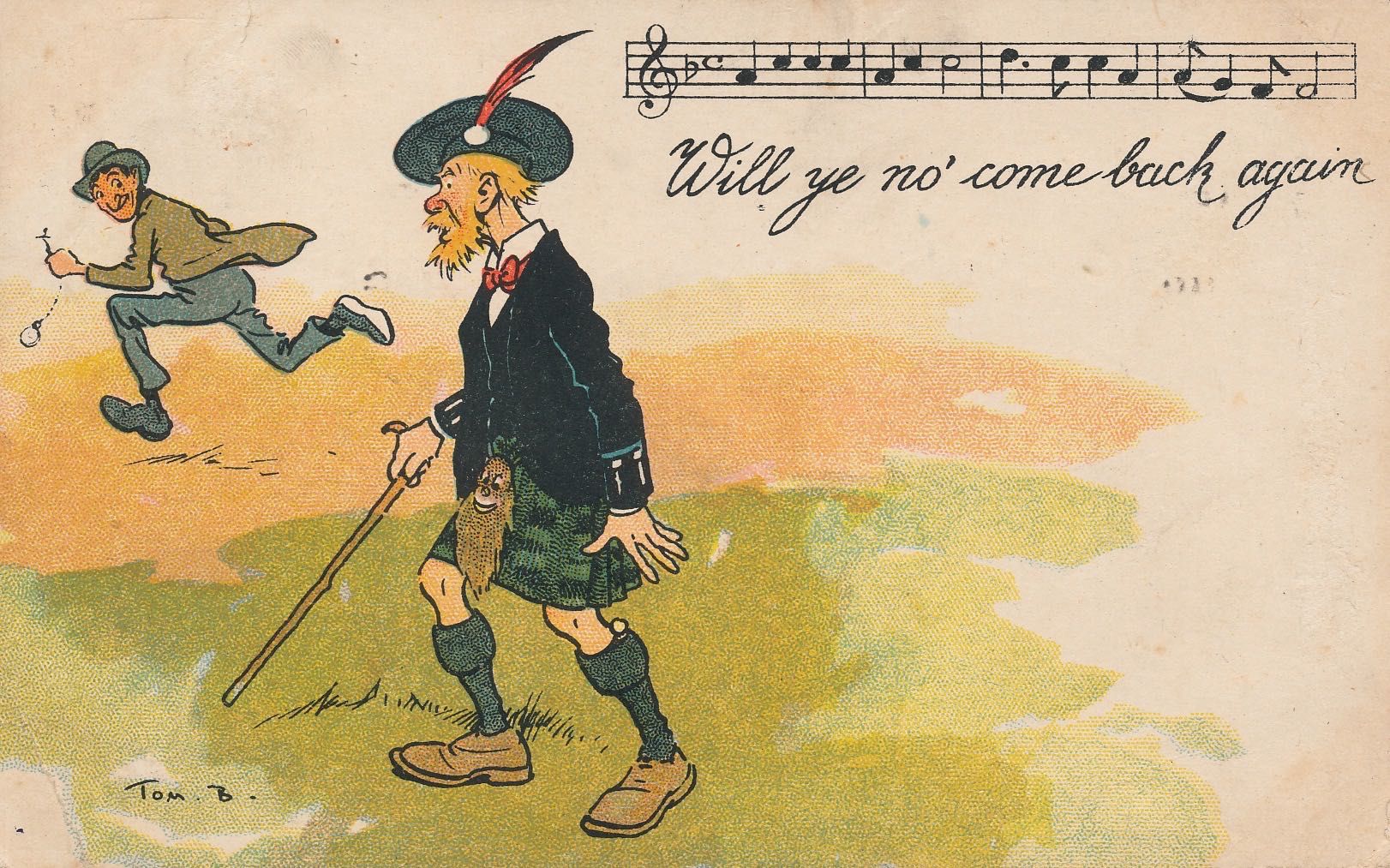Will ye no' come back again