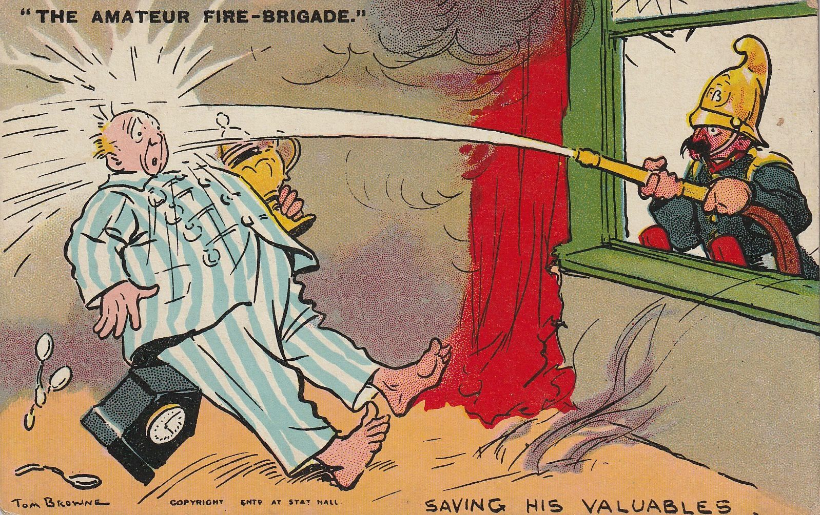 Saving his Valuables