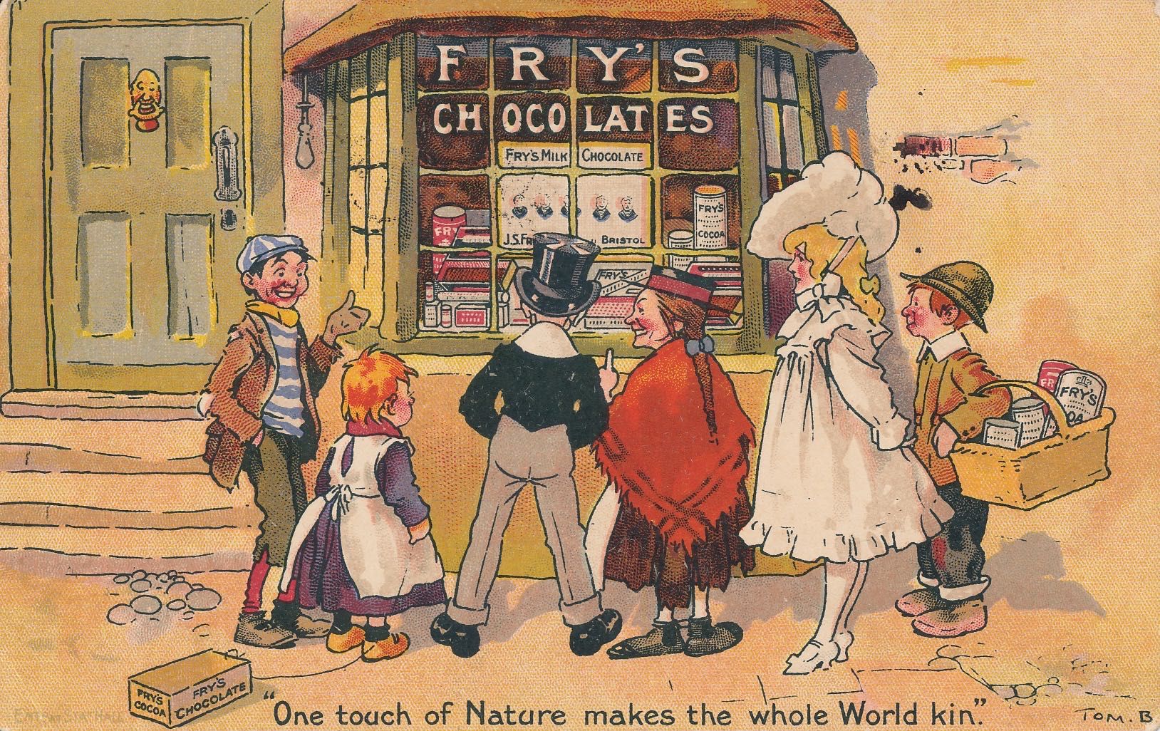 Fry’s advertising card