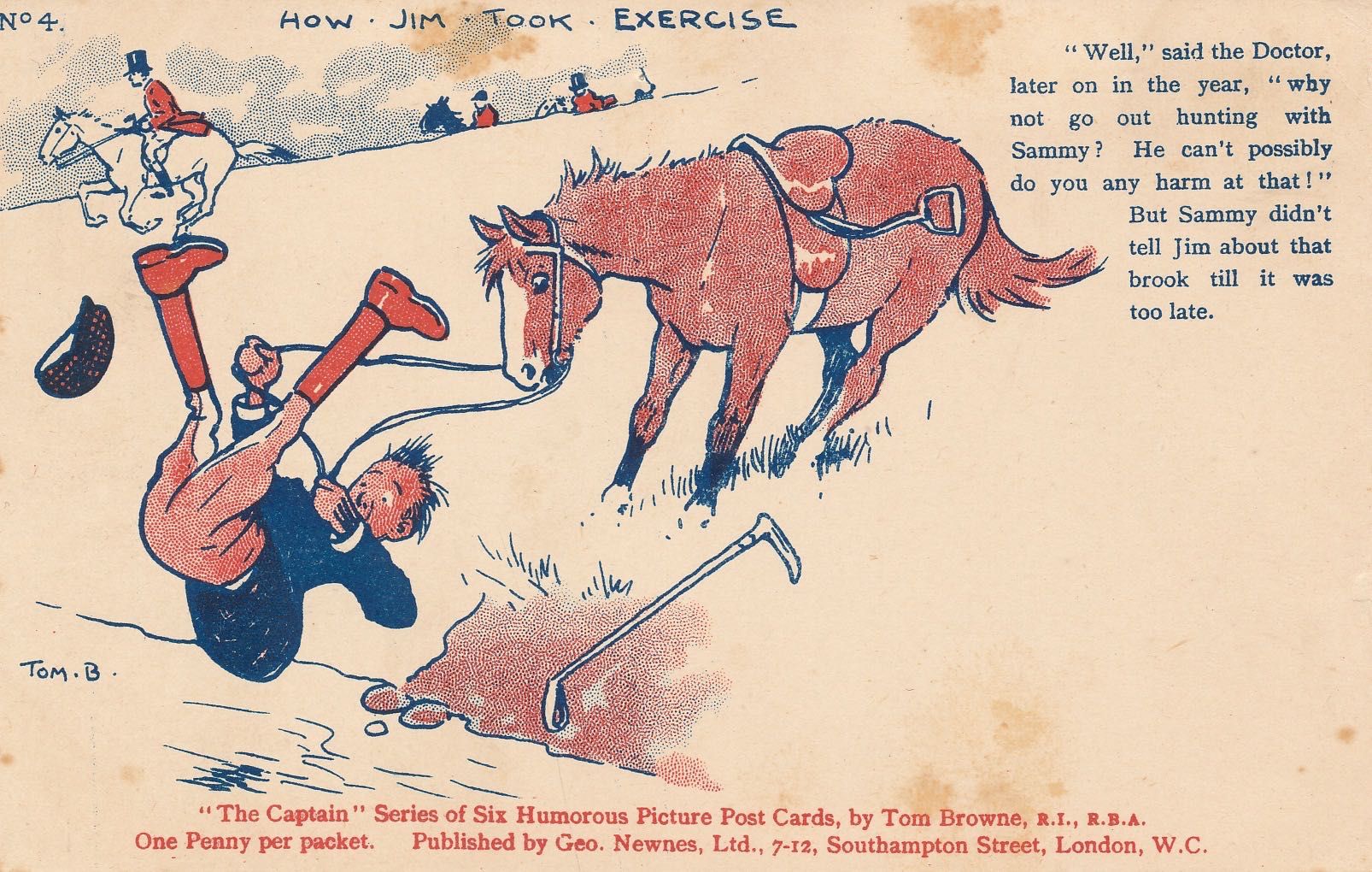 No 4 - How Jim took exercise - Hunting