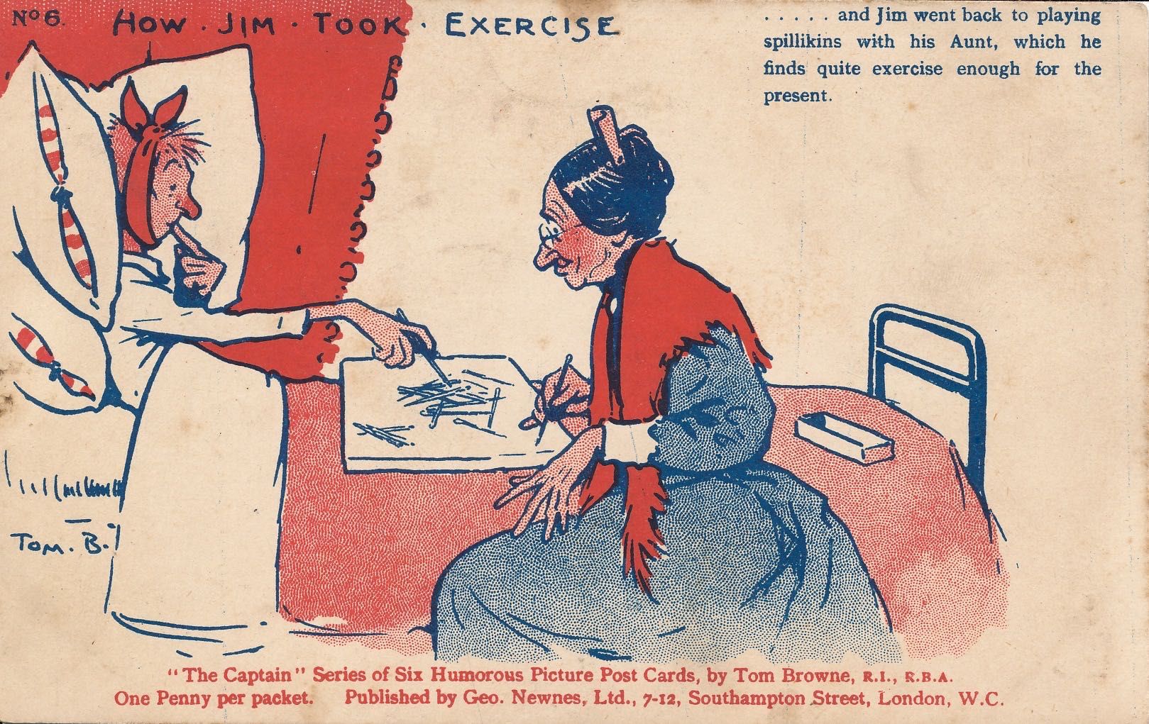 No 6 - How Jim took exercise - Spillikins