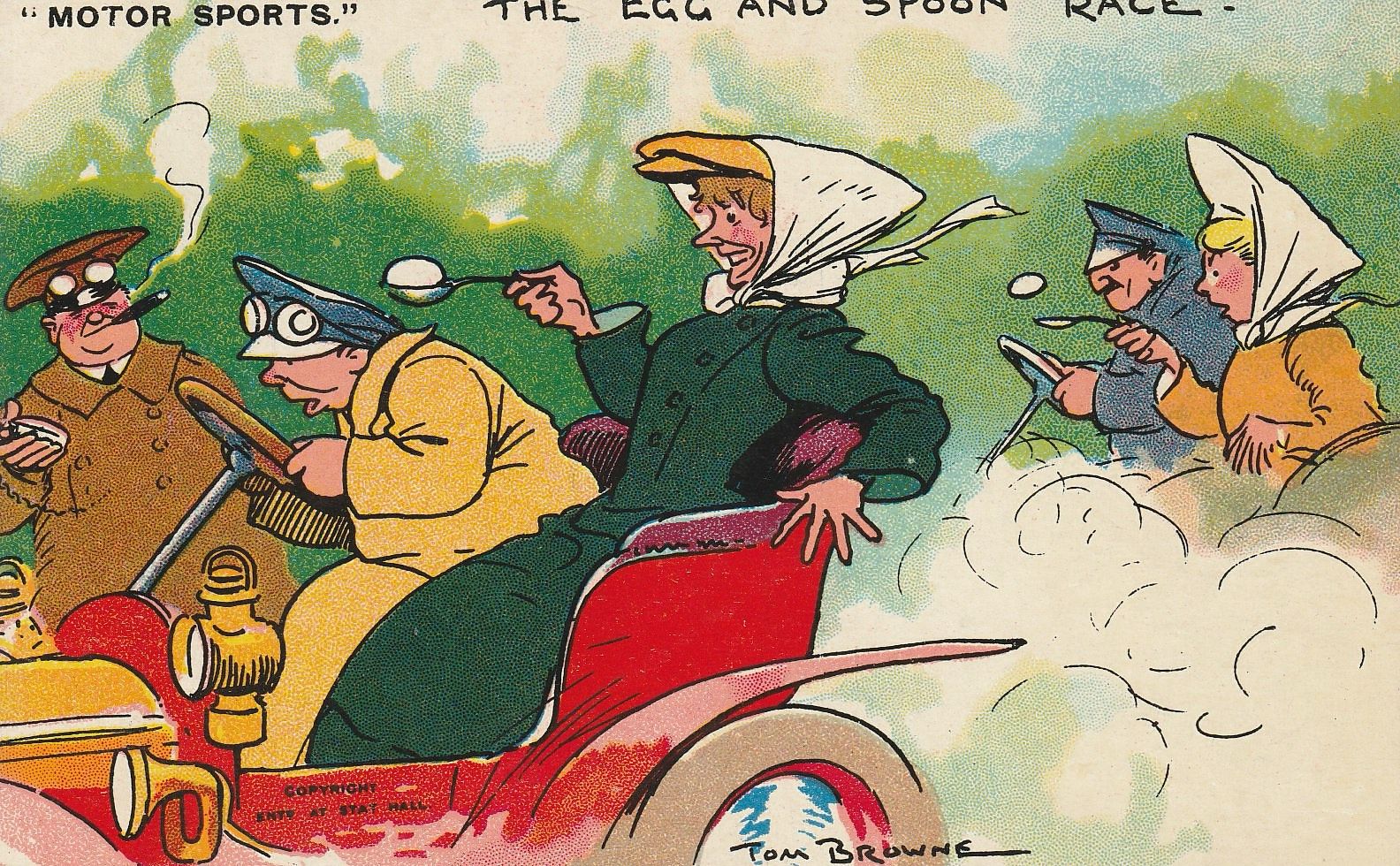 Motor Sports - The Egg & Spoon Race