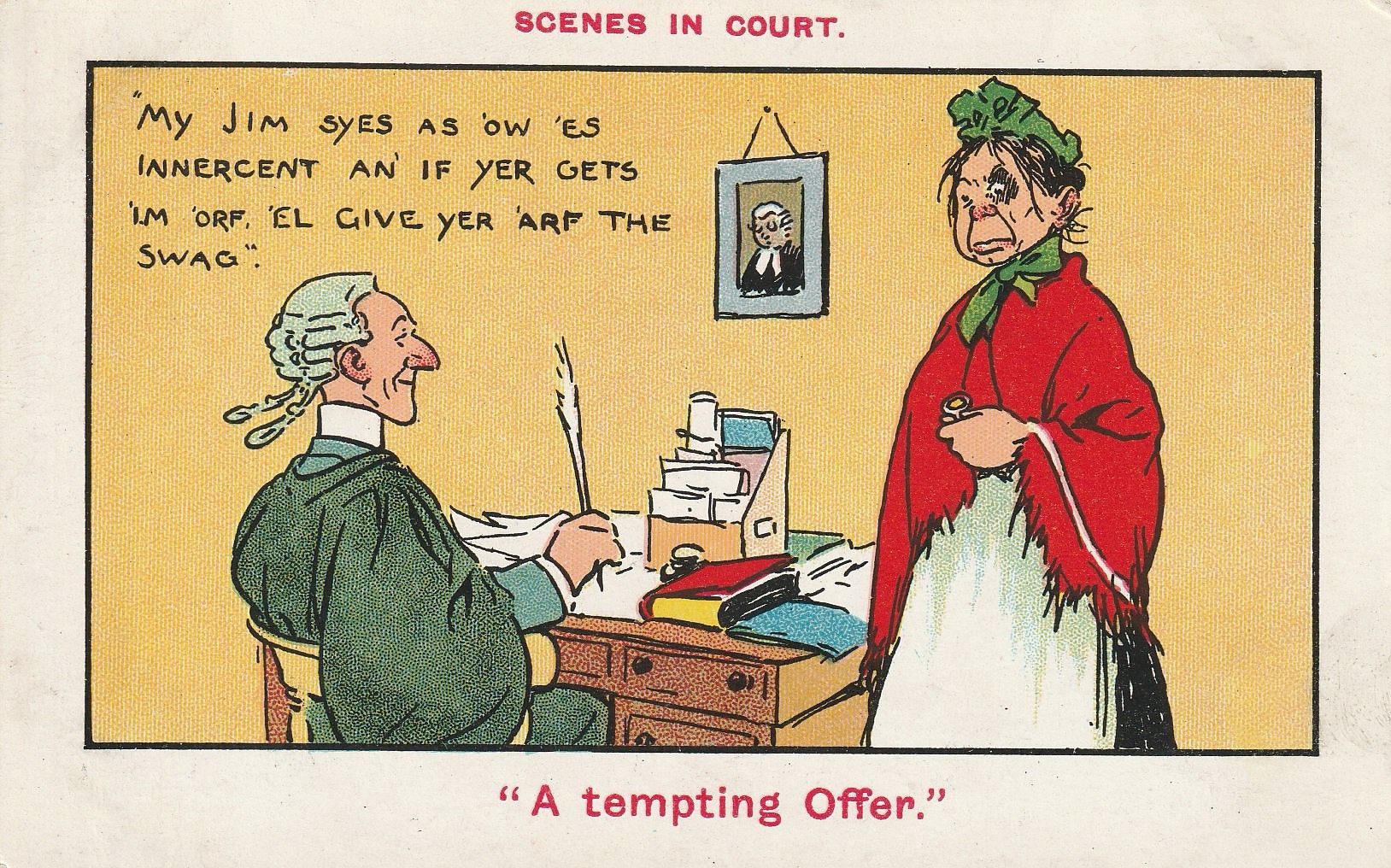 Scenes in Court - A Tempting Offer