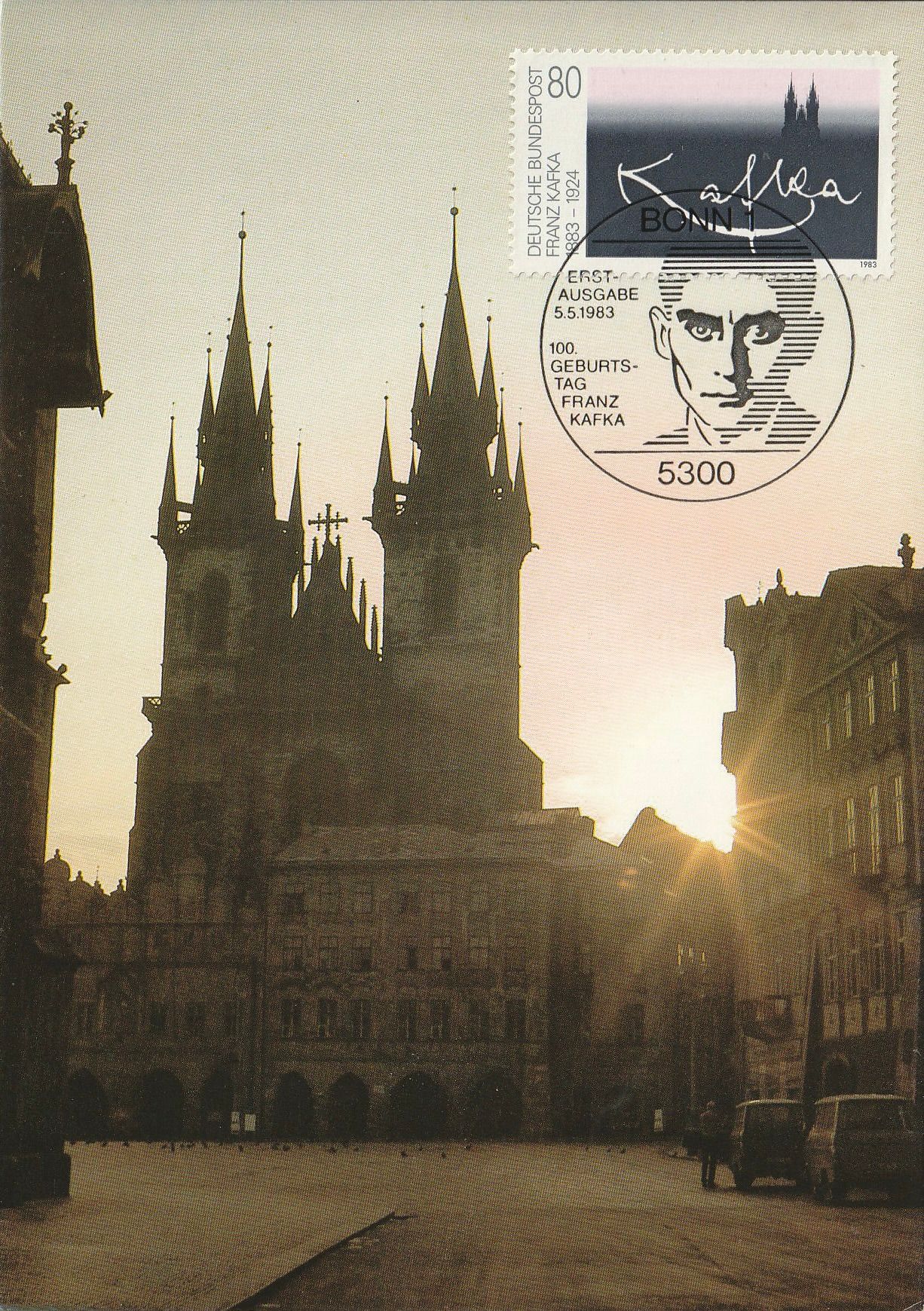 PC_Bundespost_BDR18-83 Kafka