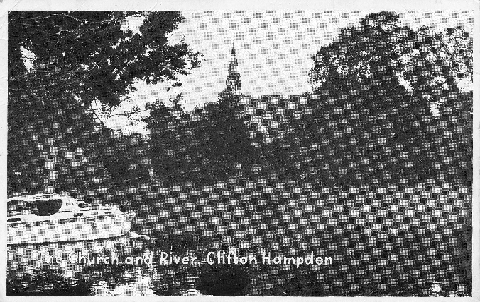 Clifton Hampden - Church and River