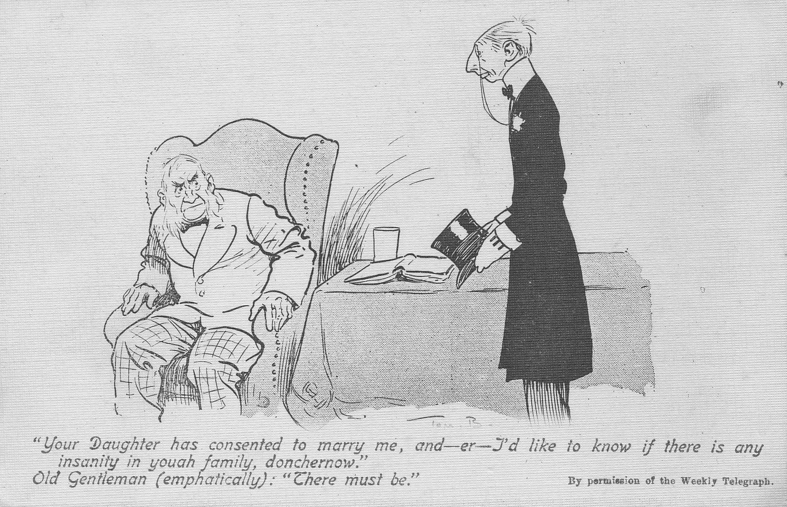 Weekly Telegraph cartoon